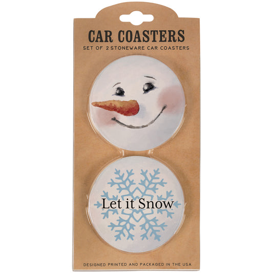 Carson Car Coasters - Set of 2