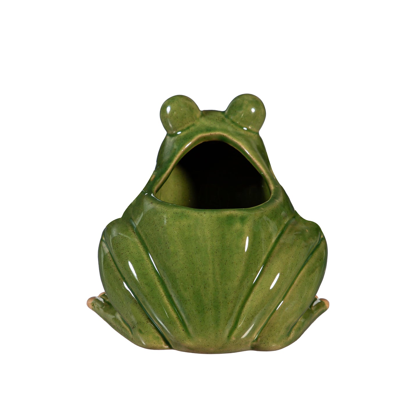 Ceramic Frog Planter