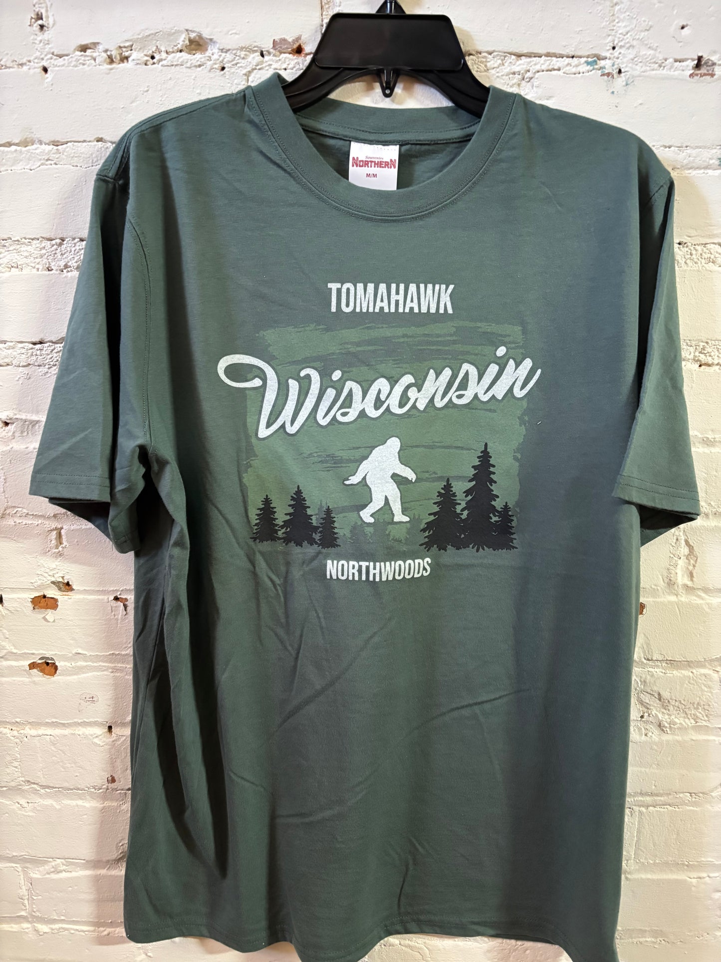 Tomahawk Wisconsin Sasquatch T-Shirt