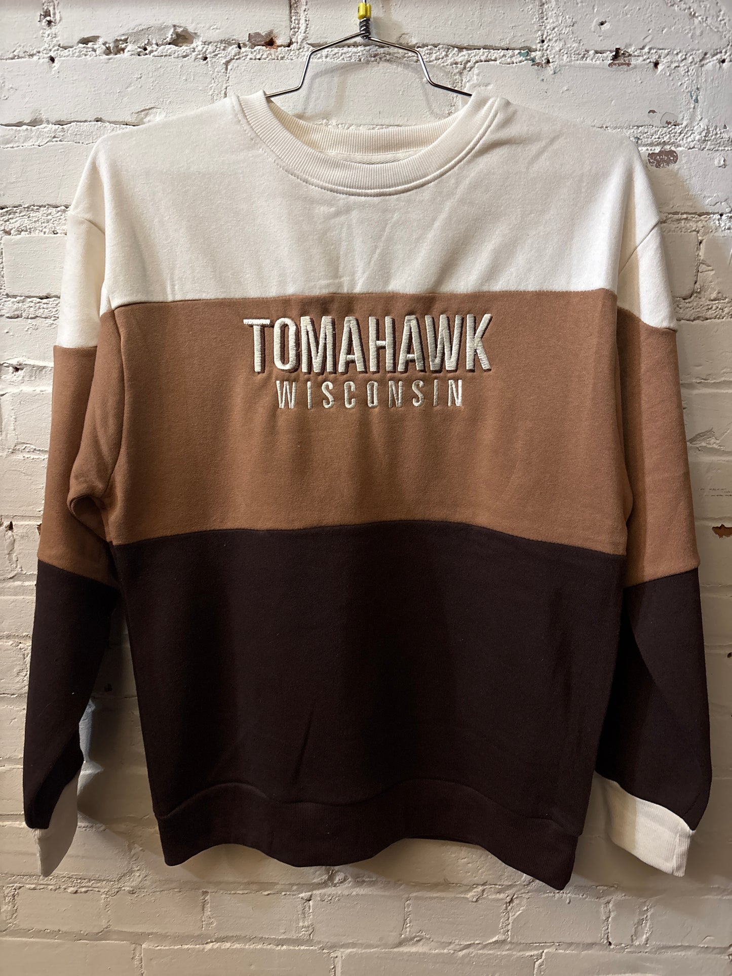 Tomahawk Tri Colored Crewneck