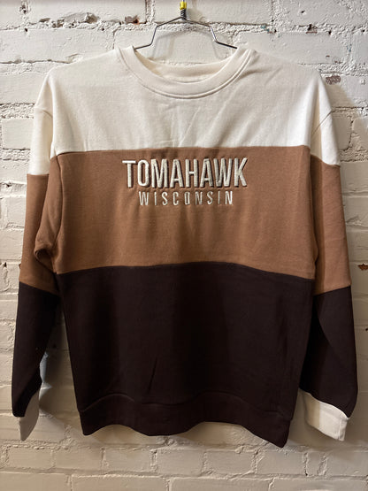 Tomahawk Tri Colored Crewneck