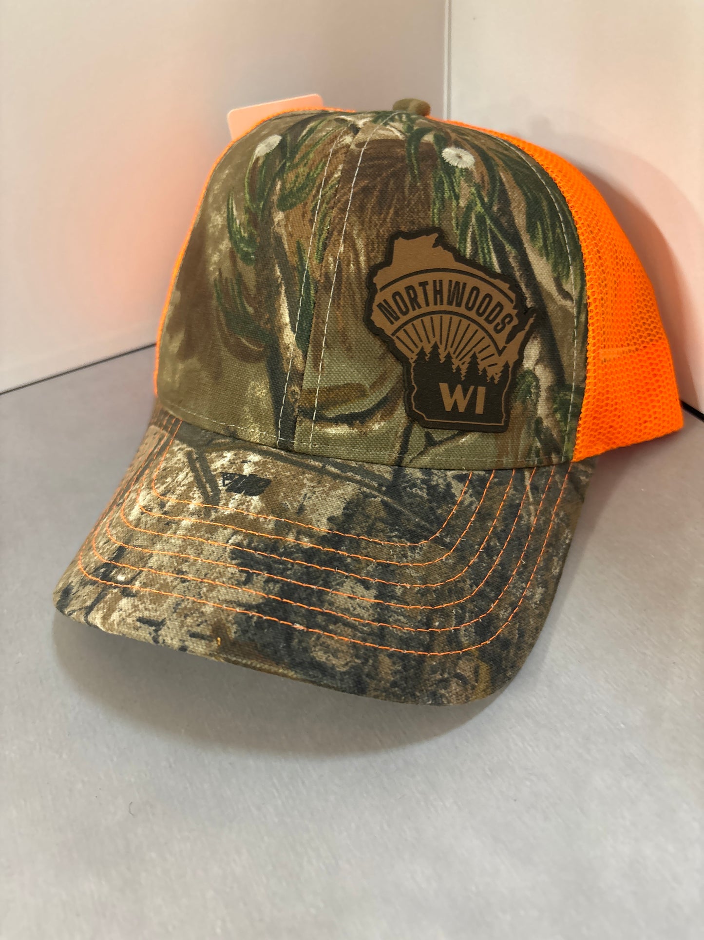 Northwoods WI Patch Hat