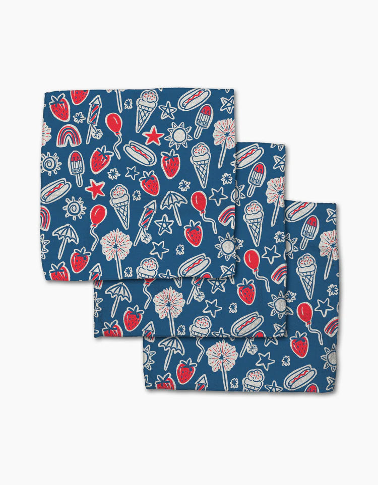 Geometry Dishcloth (Pack of 3)