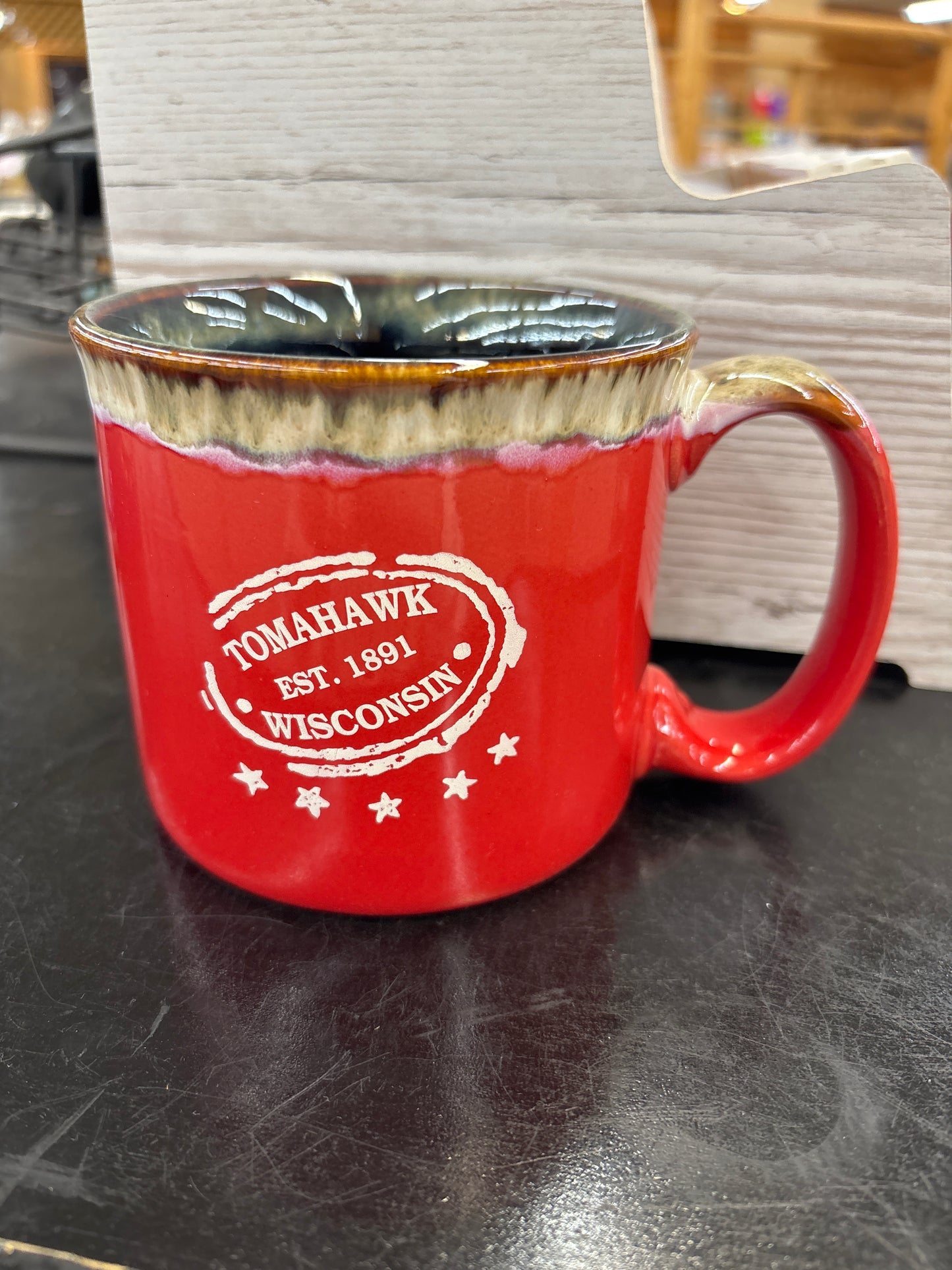 Tomahawk Wisconsin Est. 1891 Souvenir Mug