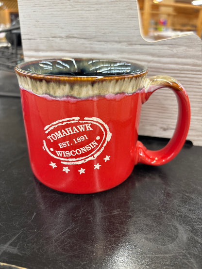 Tomahawk Wisconsin Est. 1891 Souvenir Mug