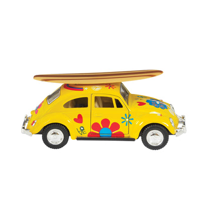 1967 Beetle With Surfboard