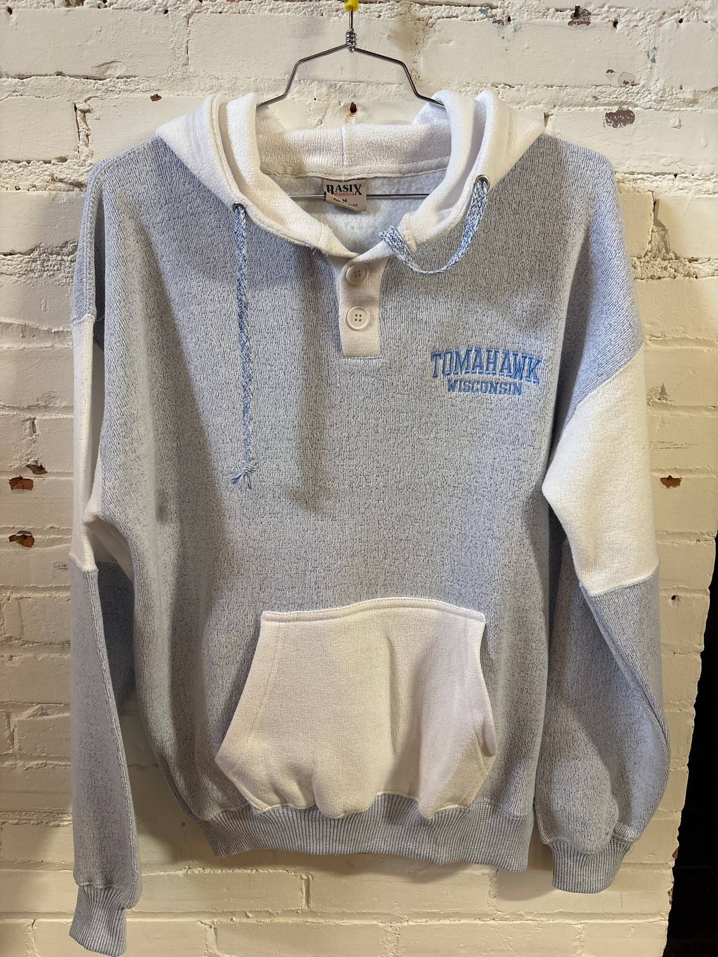 Tomahawk Two Tone Nantucket With Button Hoodie
