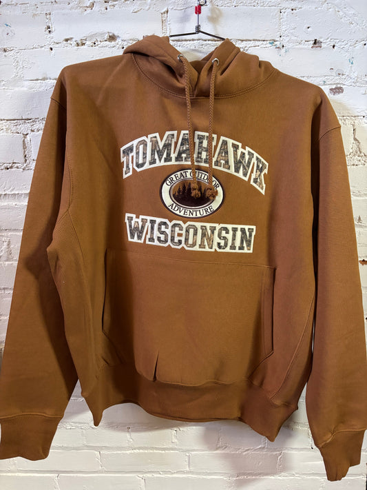 Embroidered Tomahawk Great Outdoor Adventure Hoodie