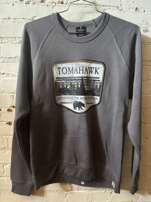 Tomahawk Explore The Northwoods Crewneck