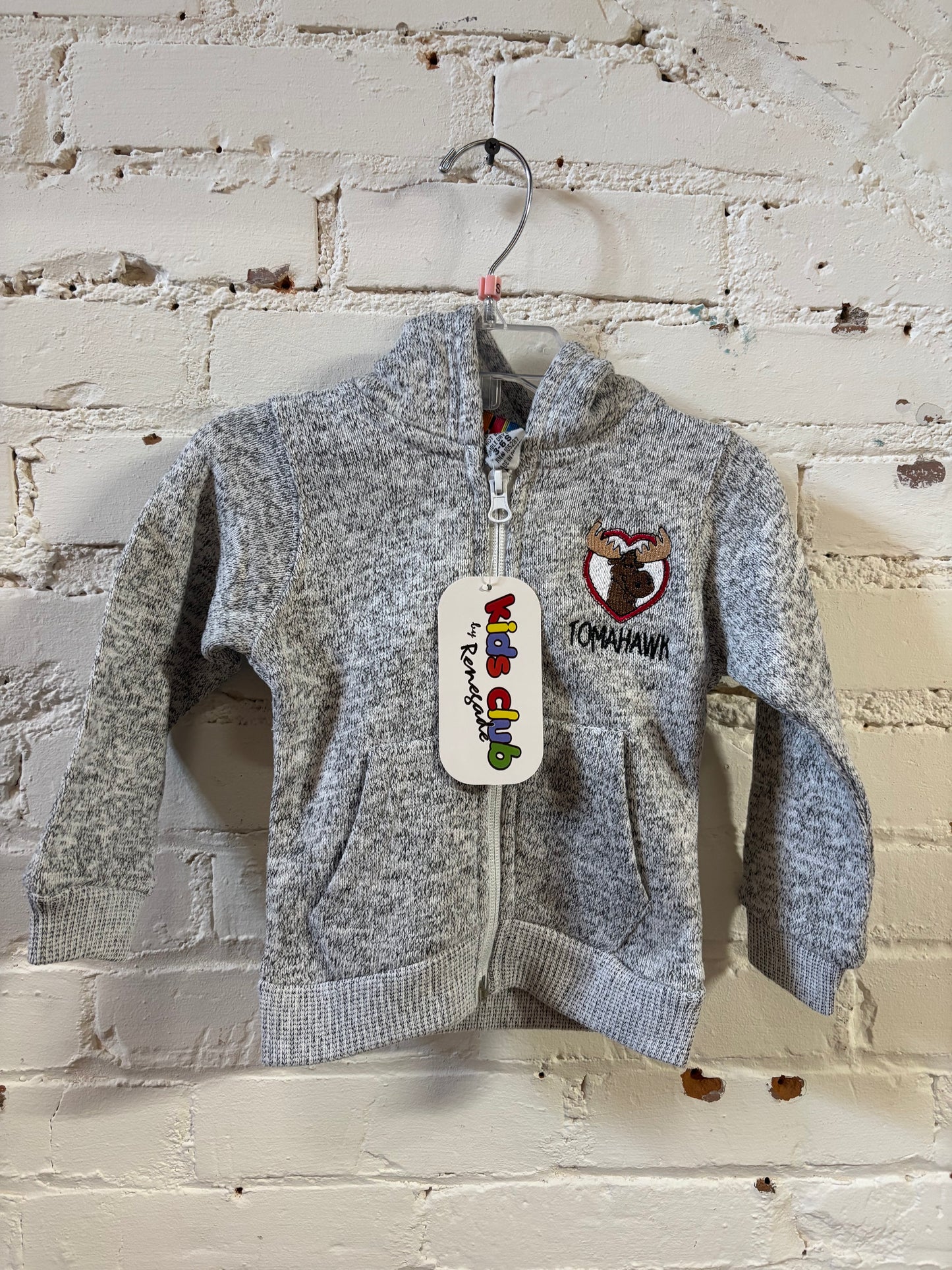 Tomahawk Moose Heart Infant Full Zip Hooded Jacket