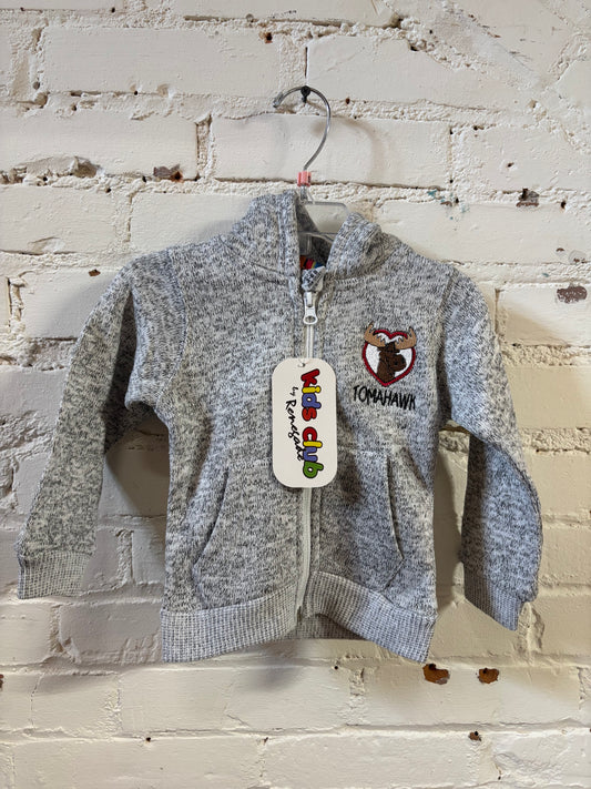 Tomahawk Moose Heart Infant Full Zip Hooded Jacket