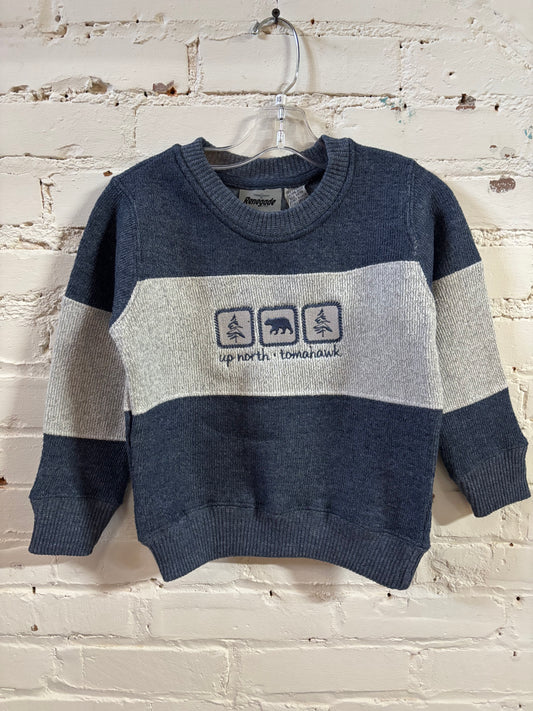Tomahawk Youth Two Tone Nantucket Crewneck