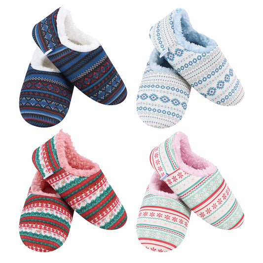 Snoozies Women's Northland Fairisle Slipper
