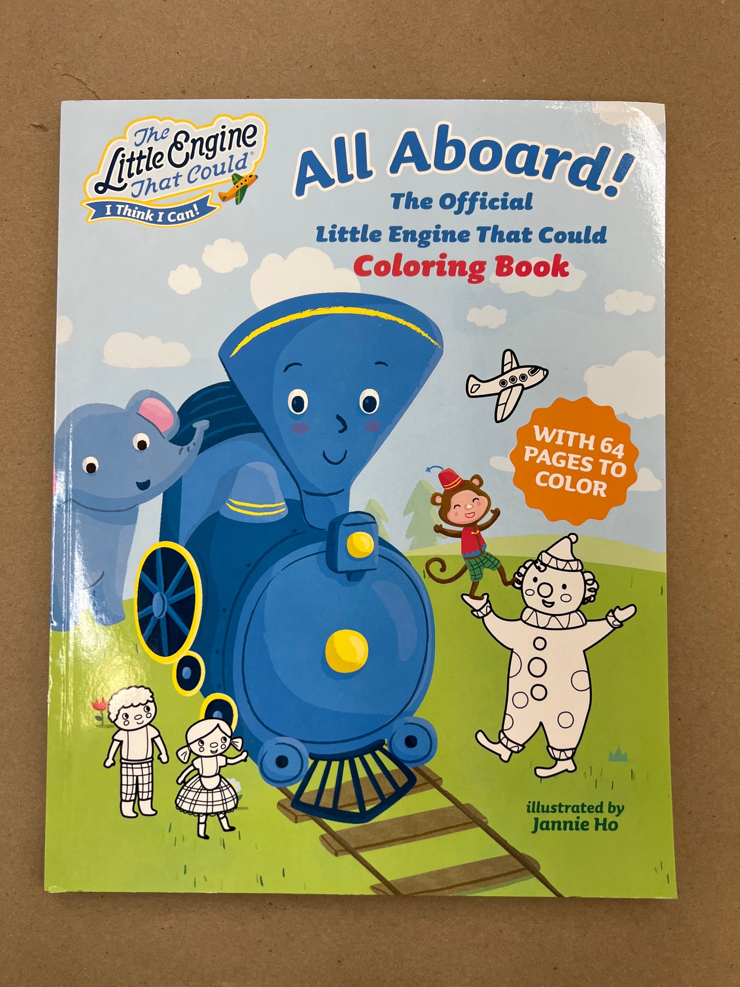 The Little Engine That Could Coloring Book