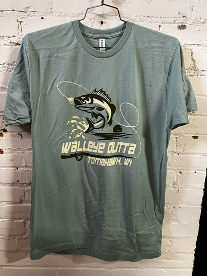 Walleye Outta Tomahawk T-Shirt
