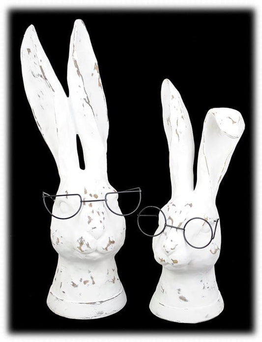 Bunny Head With Glasses