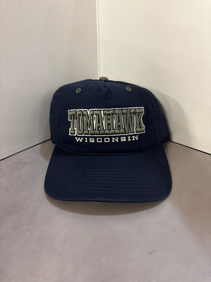 Tomahawk Wisconsin Embroidered Snapback Hat