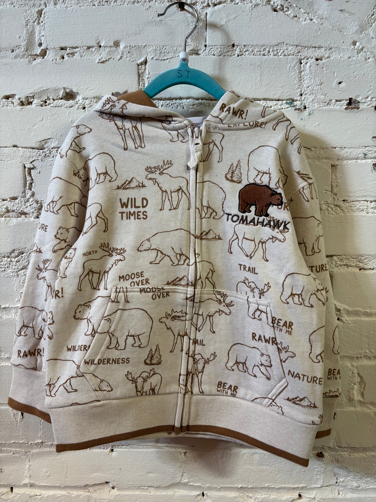 Toddler Tomahawk Outdoor Full Zip Hoodie