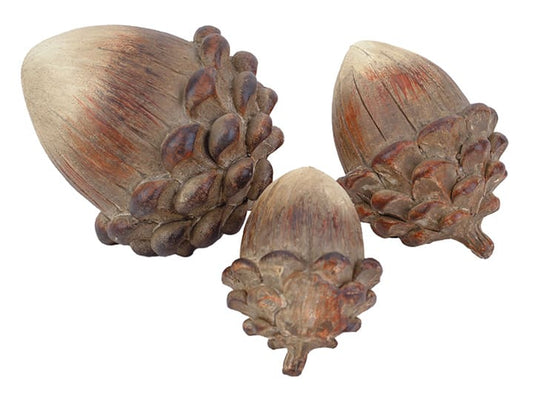 Carved Acorns