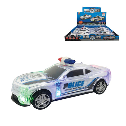 Bump & Go Cars W/ Light and Sound
