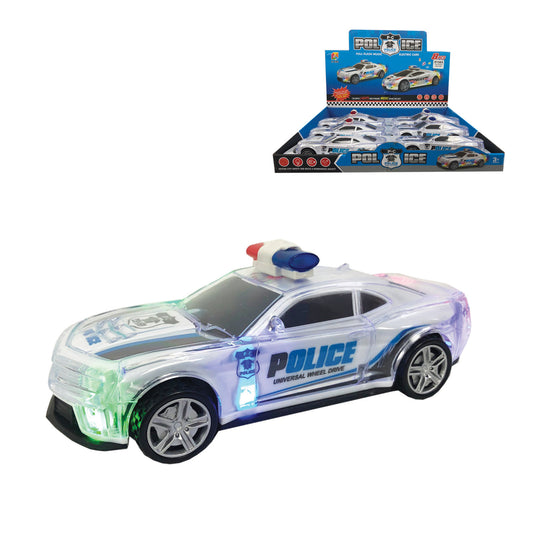 Bump & Go Cars W/ Light and Sound