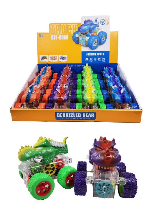 Gear Monster Dinosaur Truck With Lights