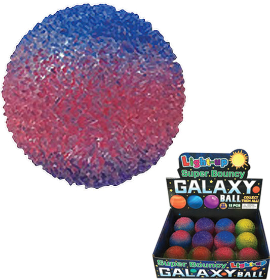 Light Up Galaxy Bouncy Ball