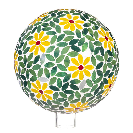 10" Mosaic Glass Gazing Ball