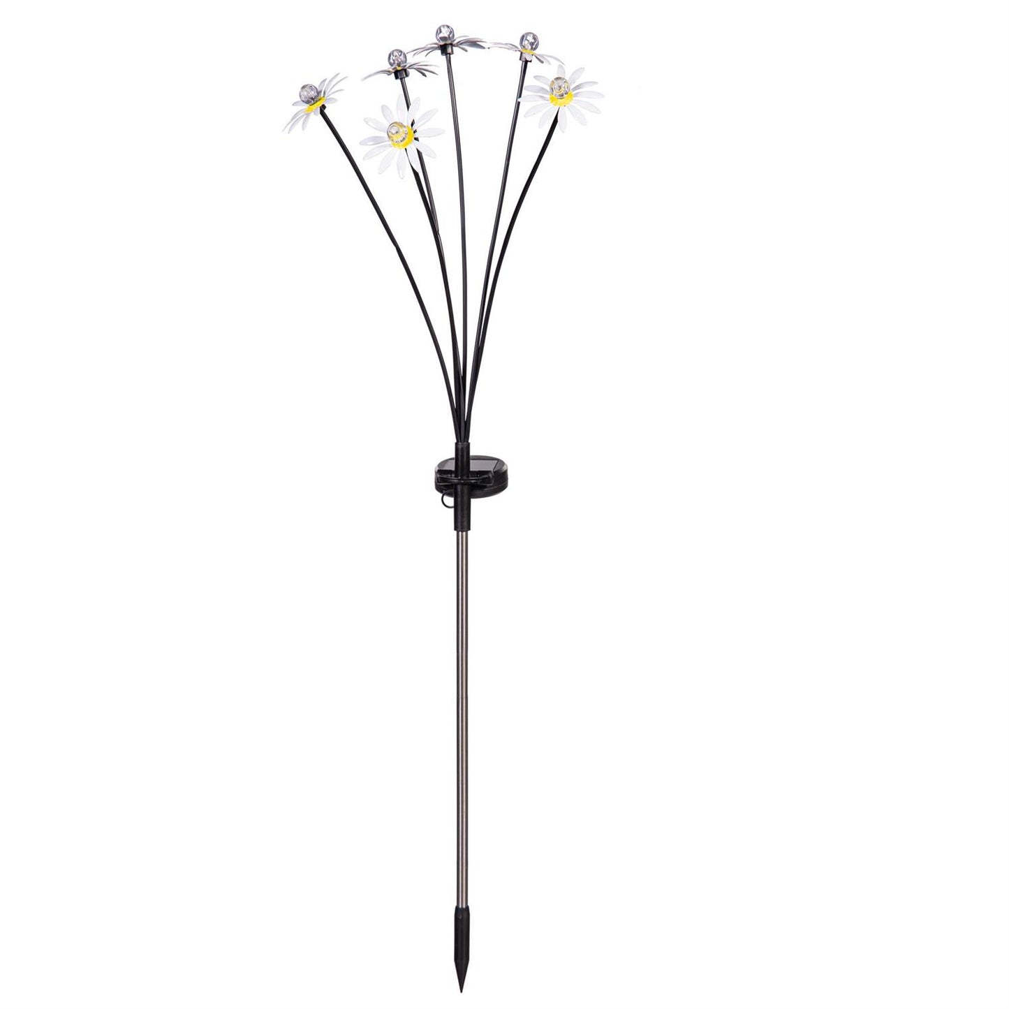 Metal Daisy Solar Stake
