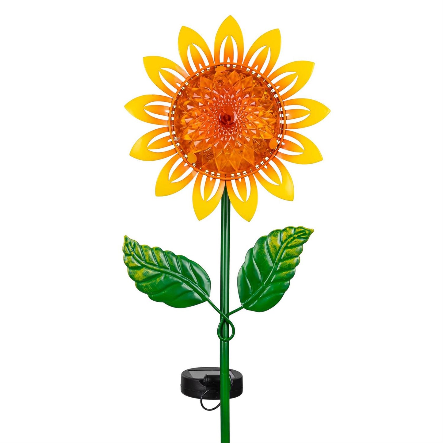 Solar Sunflower Garden Stake