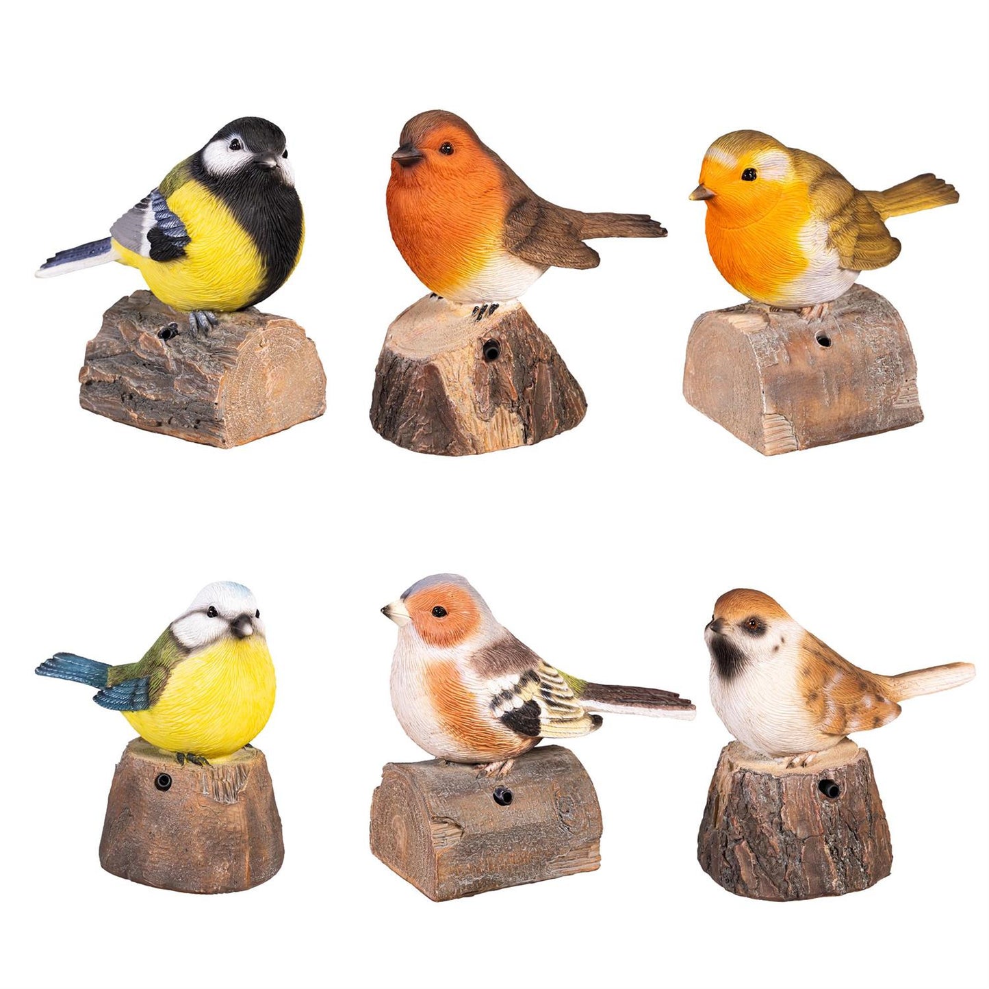 Motion Activated Chirping Bird Decor