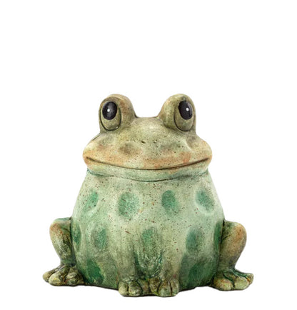 Happy Sitting Frog