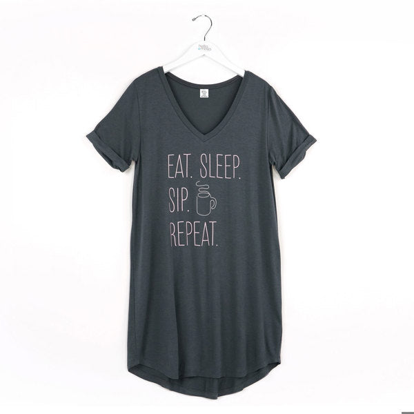 Hello Mello V-Neck Sleep Shirt