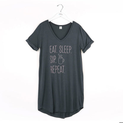 Hello Mello V-Neck Sleep Shirt