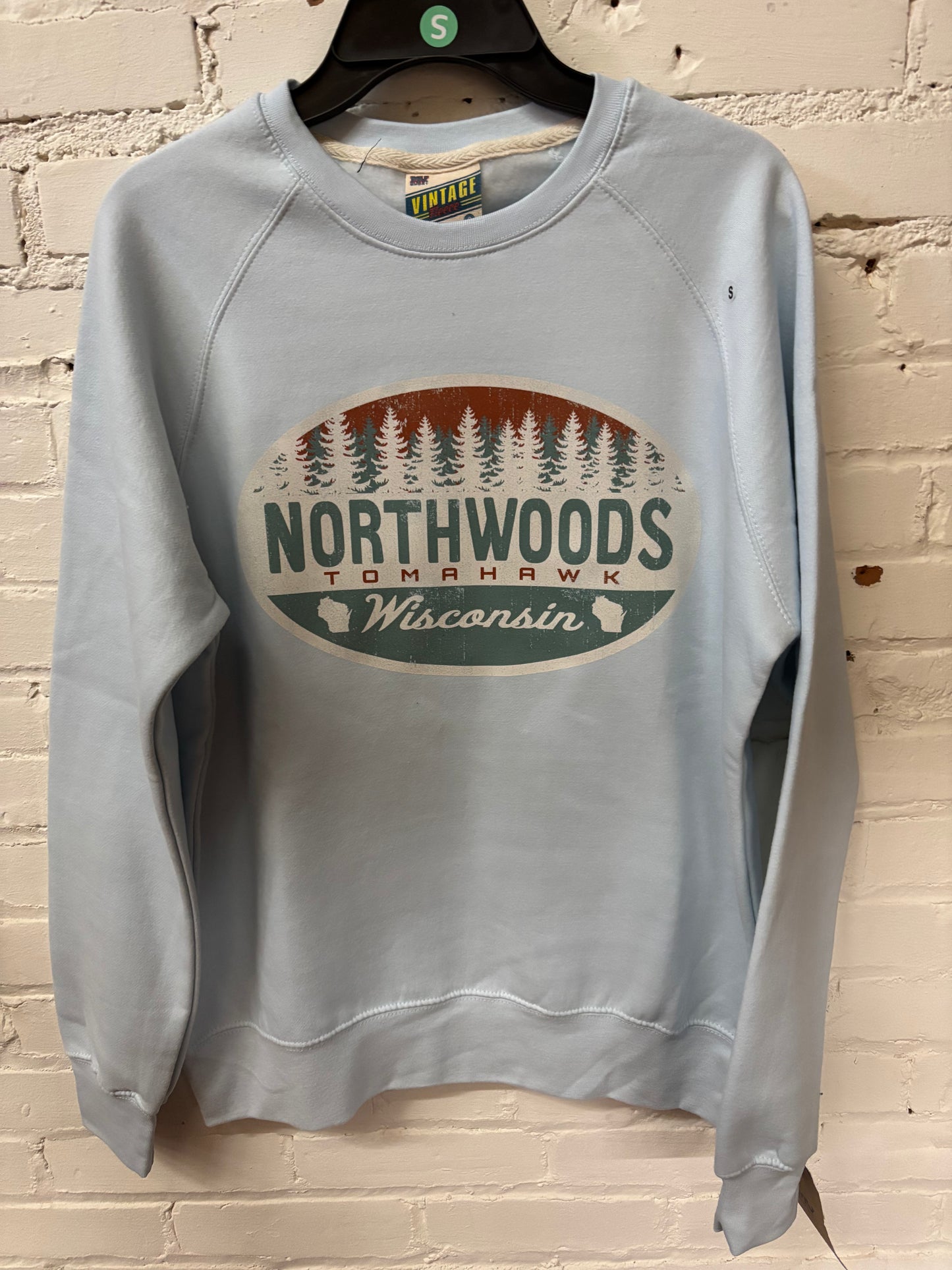 Northwoods Tomahawk Vintage Fleece Crewneck