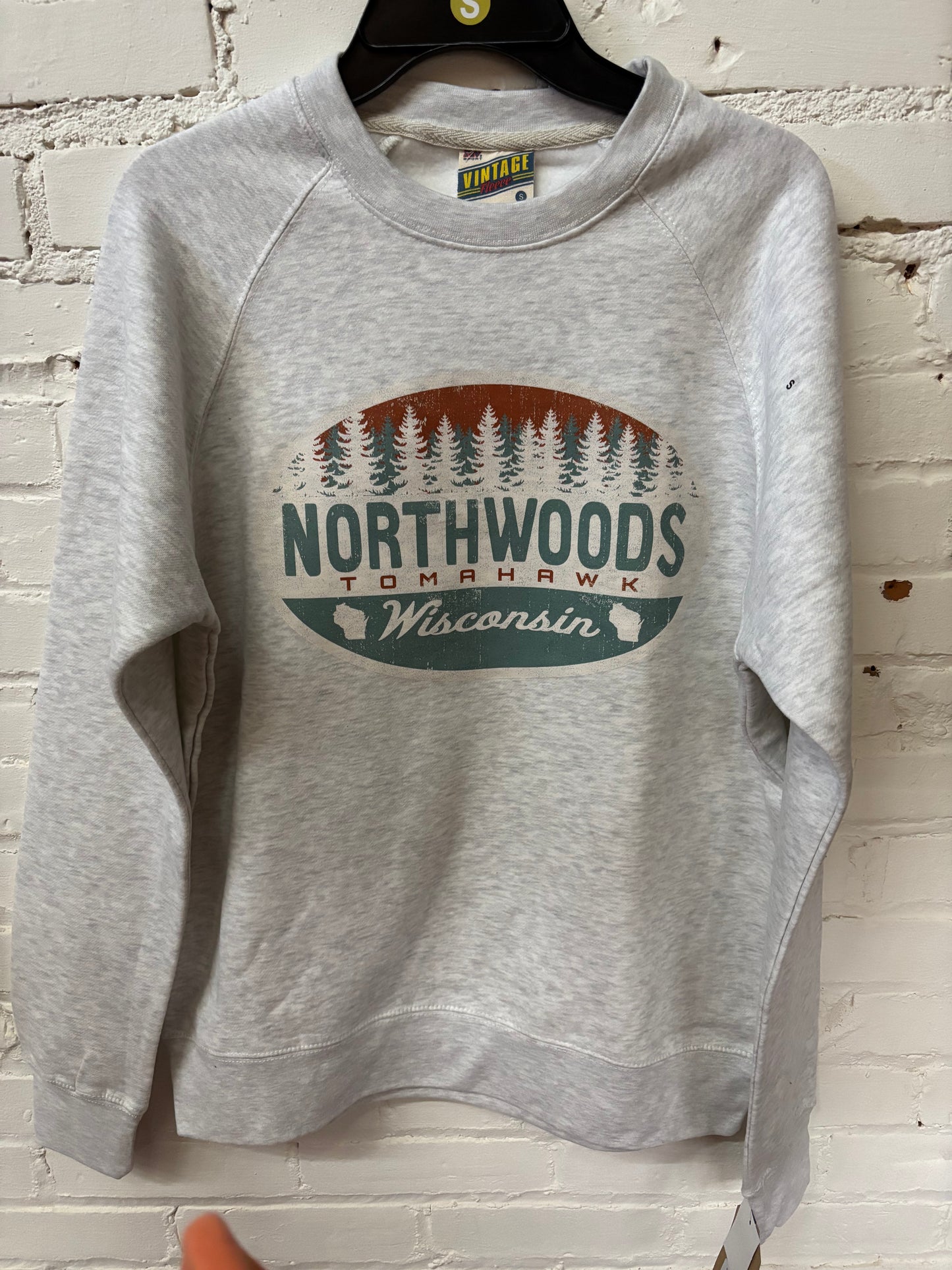 Northwoods Tomahawk Vintage Fleece Crewneck