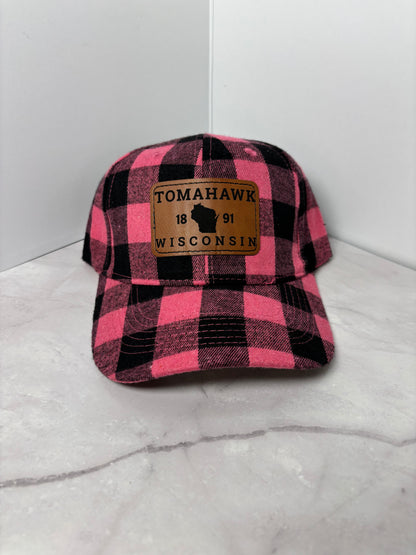 Tomahawk 1891 Rectangle Leather Patch Baseball Cap