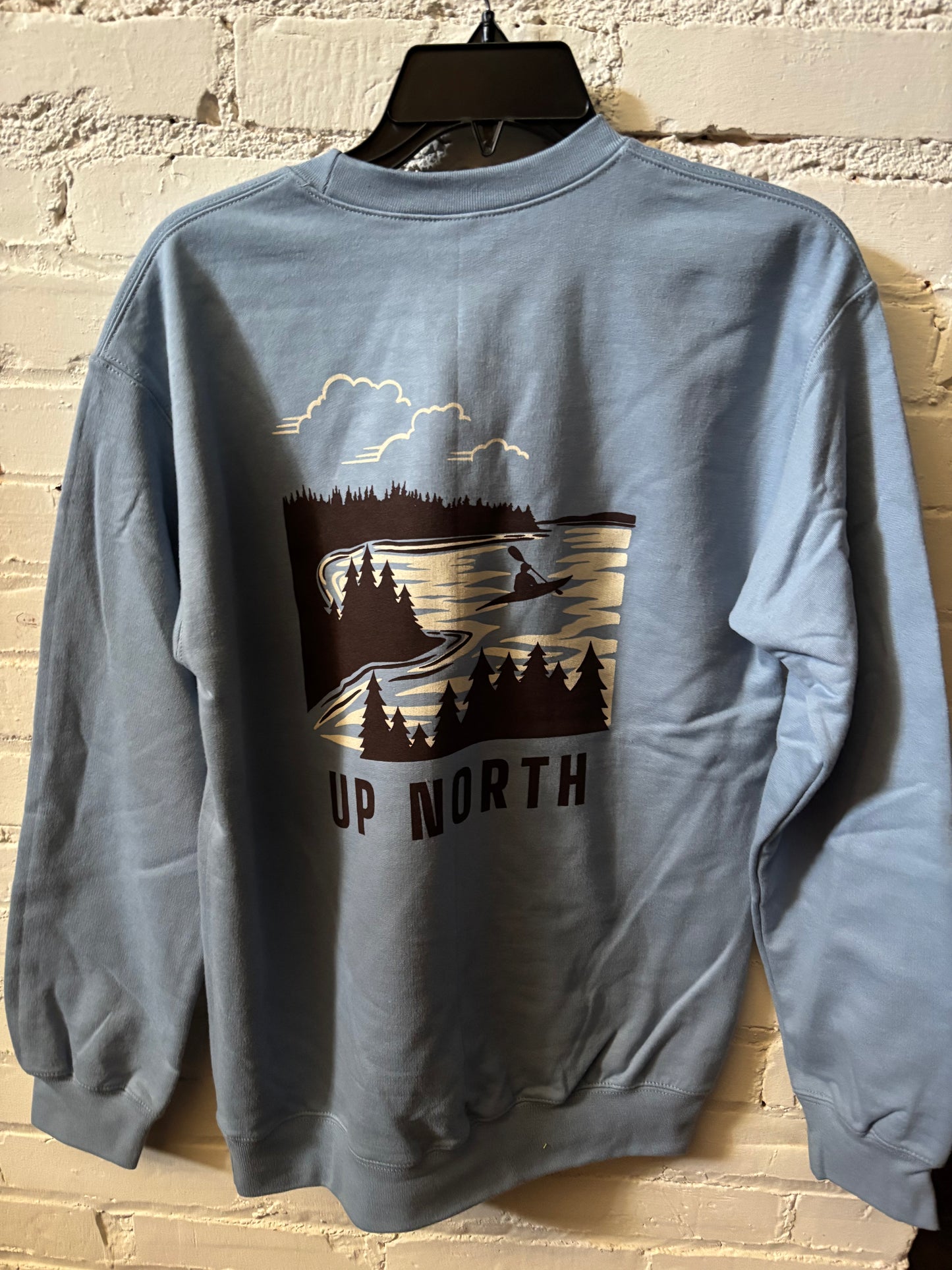 Tomahawk Lake Scene Crewneck