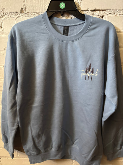 Tomahawk Lake Scene Crewneck