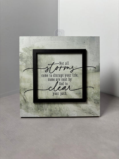 Layered Grace Plaque