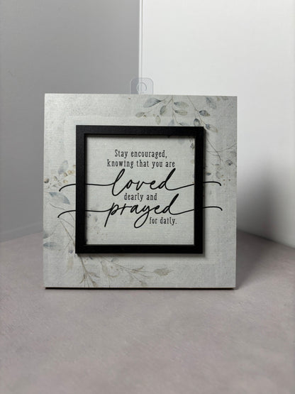 Layered Grace Plaque