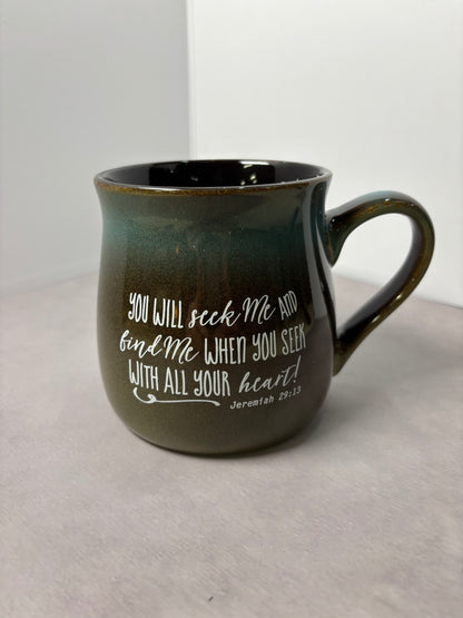 Reactive Glazed Mugs