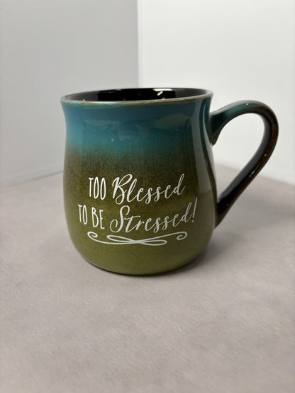 Reactive Glazed Mugs