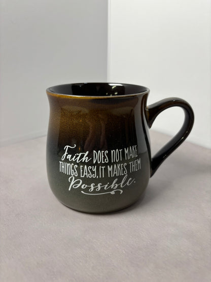 Reactive Glazed Mugs