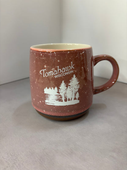 Glazed Lake Scene Tomahawk Mug