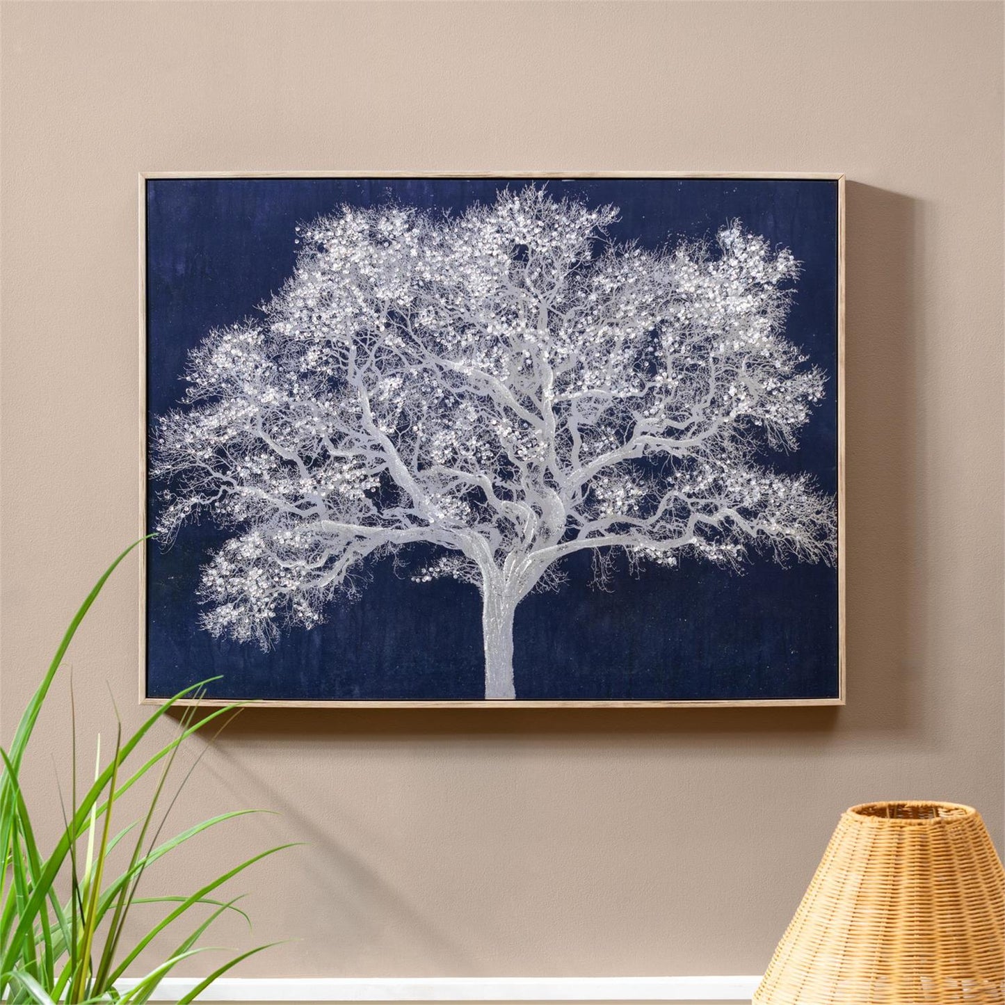 Gilded Meadow Glimmering Wall Decor