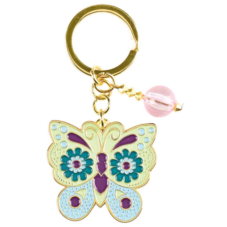 Butterfly Keyring