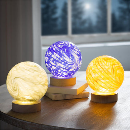 Heartfelt Cheer LED Glass Glove Table Decor