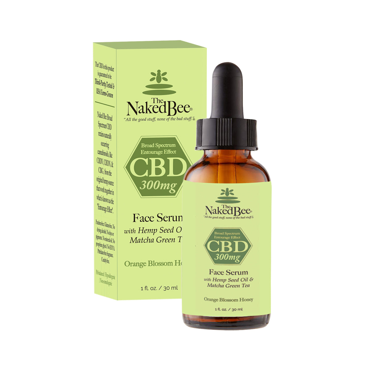 Naked Bee CBD Calming Face Serum