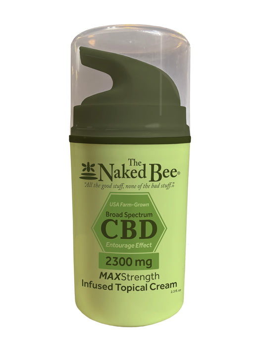 The Naked Bee CBD Infused Topical Cream